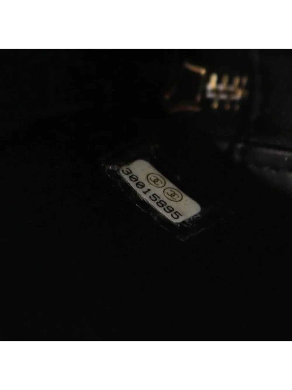 Chanel Shoulder Bag CC Filigree Small Vanity 2-Way Black Lambskin CC Quilted